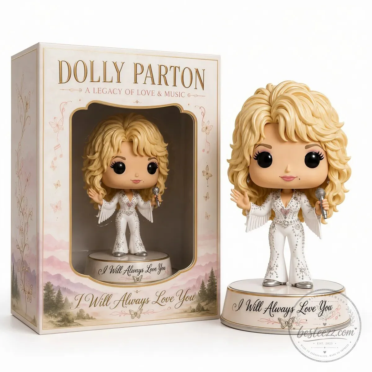 Dolly Parton I Will Always Love You Music Icon Collectible Figurine