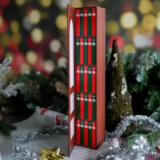 Christmas Mini Book Advent Calendar with 25 Tiny Openable Books for Book Lovers 2D