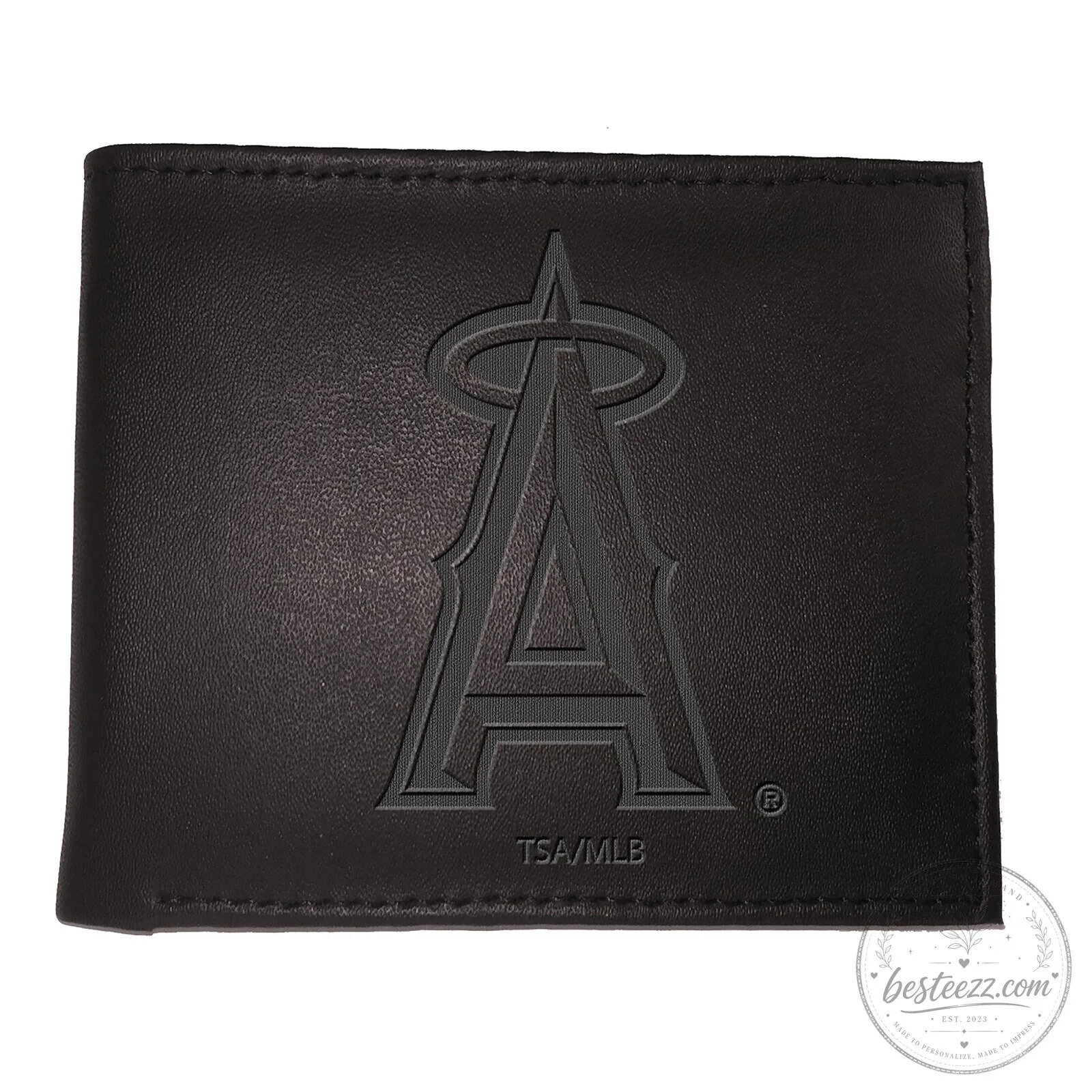 Los Angeles Angels Major League Baseball Black Bi-Fold Wallet 6 Los Angeles Angels Major League Baseball Black Bi-Fold Wallet